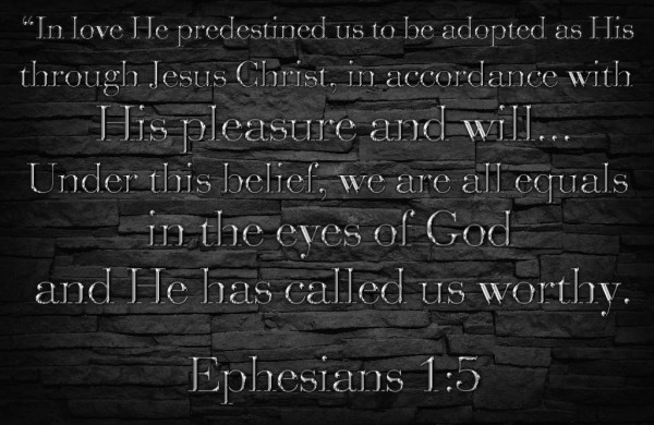 Ephesians 1:5