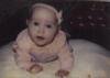 our daughter a few months old