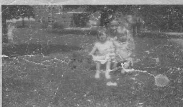 On the grounds at Glenn Home