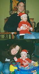 Dad, Mom, Baby Erik