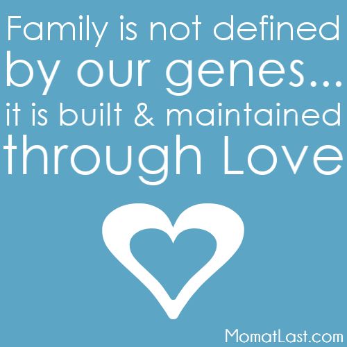 love makes afamily
