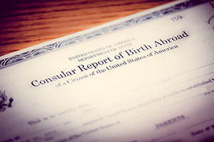 Application for a U.S. Birth Certificate